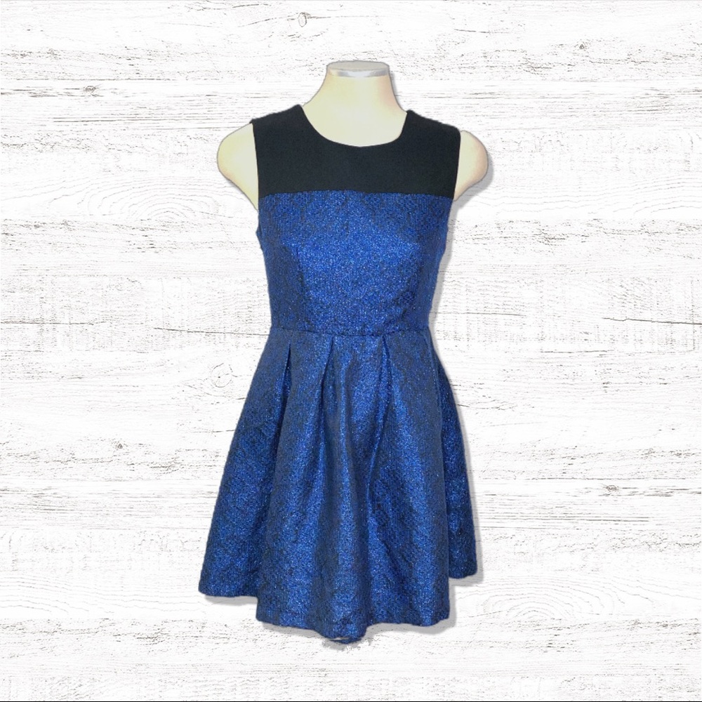 NTW Black & Blue cocktail dress